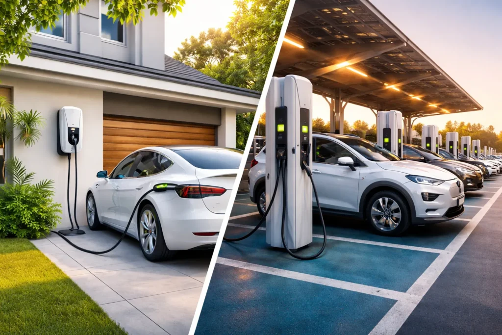 EV charging station Indore